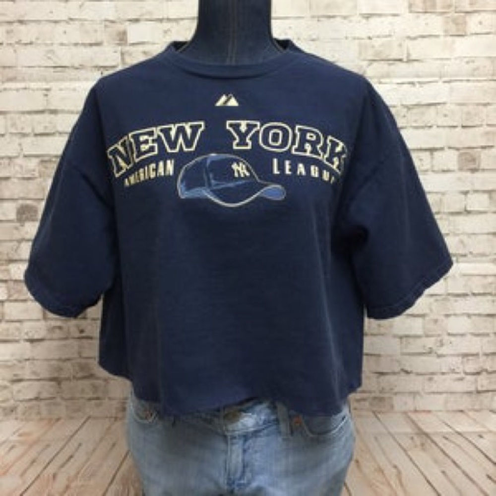 Baseball Crop Top